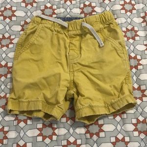 Baby Gap yellow shorts